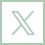 A green square with the letter x in it.